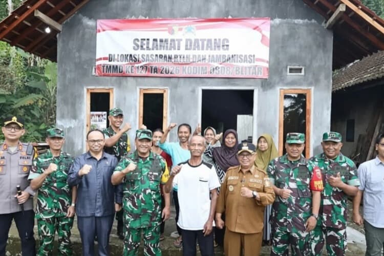 TMMD Jadi Bukti Sinergi TNI, Pemda, dan Masyarakat Bangun Desa di Blitar