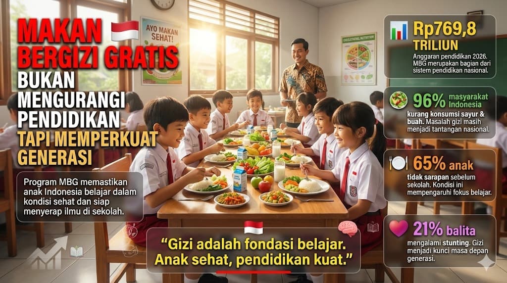 Program Makan Bergizi Gratis sebagai Investasi Pendidikan dan Masa Depan Generasi Indonesia
