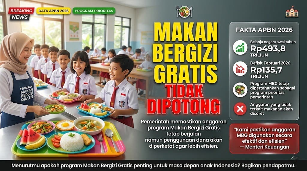 Menjaga Program Makan Bergizi Gratis Tetap Tepat Sasaran Demi Kesejahteraan Rakyat dan Stabilitas Keuangan Negara